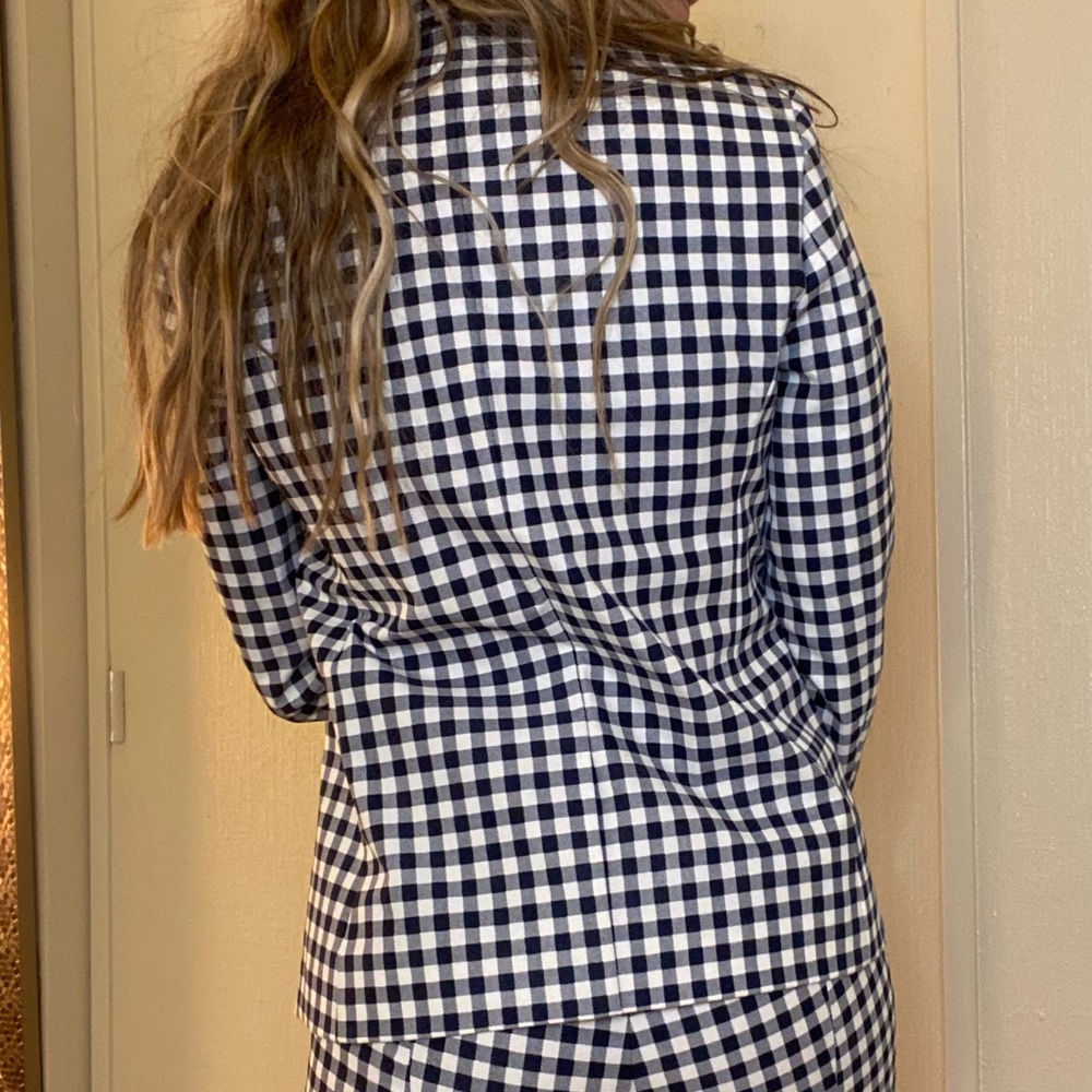 J. Crew gingham pattern blazer - Picture 12 of 12